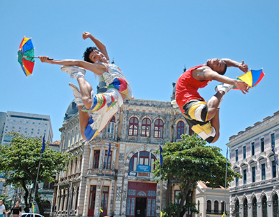Frevo: arte del espectáculo del carnaval de Recife - BRASIL
© Acervo PCR, 2010. Web UNESCO