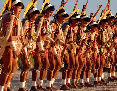El Yaokwa, ritual del pueblo enawene nawe - BRASIL
Archivo IPHAN, 2010
